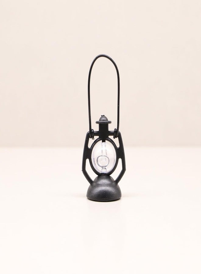RillyRellow Miniature Lantern, Dollhouse Lantern, Halloween Miniatures Lantern, Fairy Garden Lantern, Outdoor Lamp Light, Dollhouse Porch Light, for Christmas Miniatures, Diorama, Terrarium (3PCS) - Image 2
